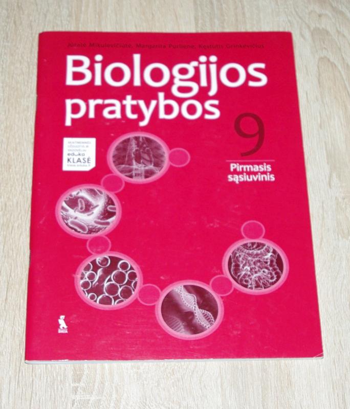 Biologijos pratybos 9. Pirmasis sąsiuvinis - Autorių Kolektyvas, knyga 2