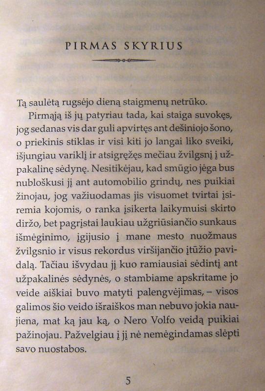 Palaidotas Cezaris - Rex Stout, knyga 5