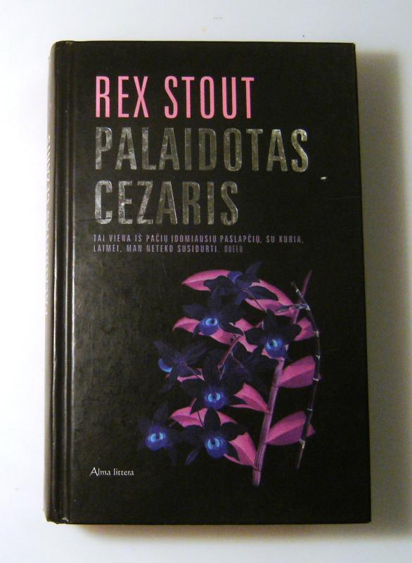 Palaidotas Cezaris - Rex Stout, knyga 3