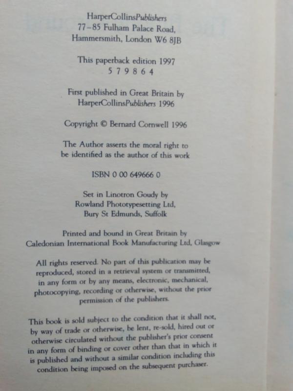 The bloody ground - Bernard Cornwell, knyga 4