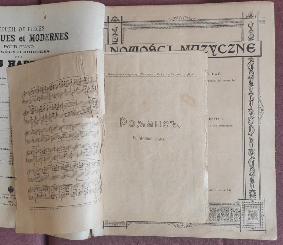 Muzikos gaidų rinkinys - Autorius nenurodytas, knyga 6