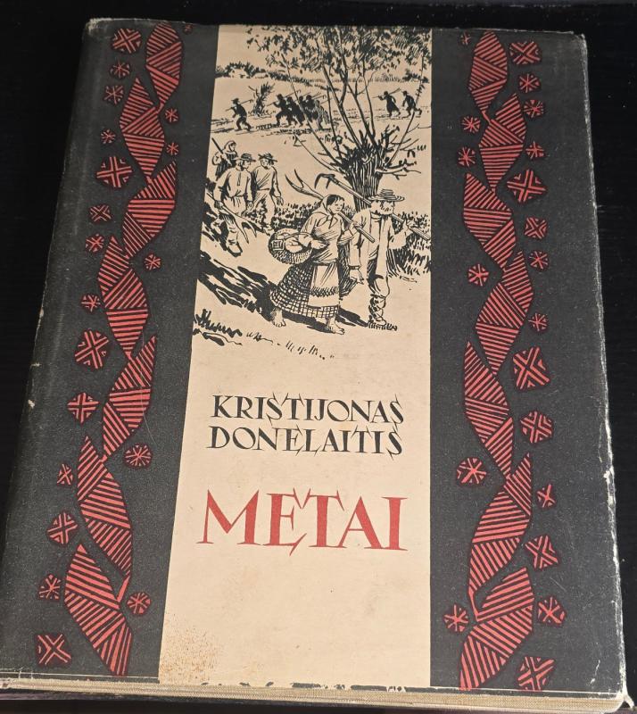 K.Donelaitis Metai,1956 m(Jurkūno iliustracijos) - Kristijonas Donelaitis, knyga 2