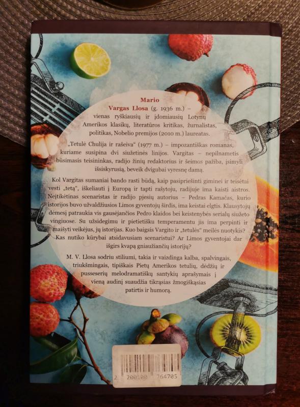 Tetulė Chulija ir rašeiva - Mario Vargas Llosa, knyga 3