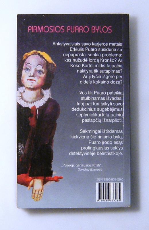Pirmosios Puaro bylos - Agatha Christie, knyga 5