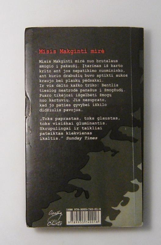 Misis Makginti mirė - Agatha Christie, knyga 6