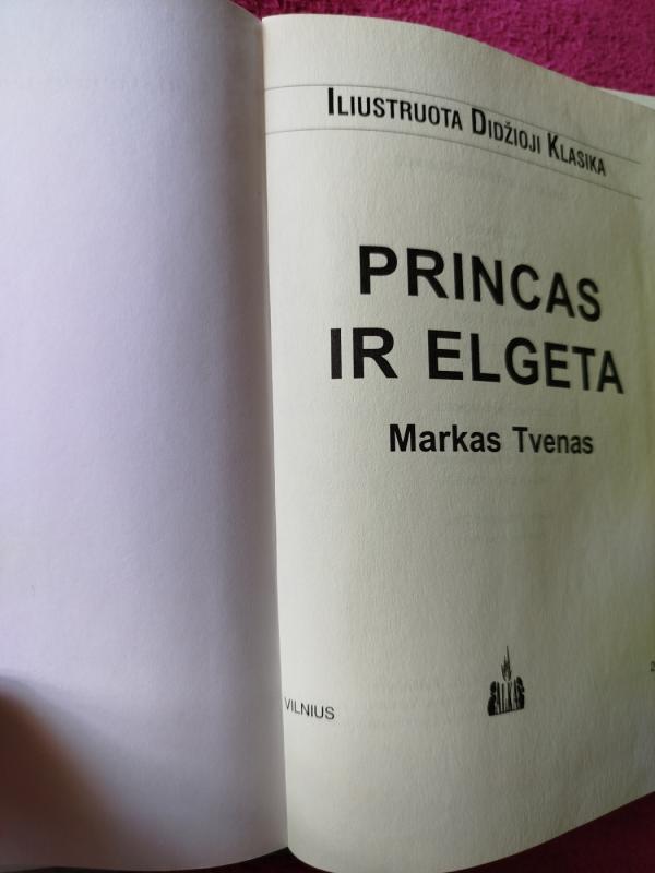 Princas ir elgeta - Markas Tvenas, knyga 3