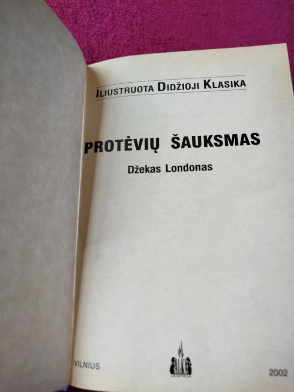 Protėvių šauksmas - Jack London, knyga 3