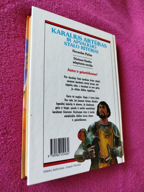 Karalius Artūras ir apvaliojo stalo riteriai - Hovardas Pailas, knyga 4