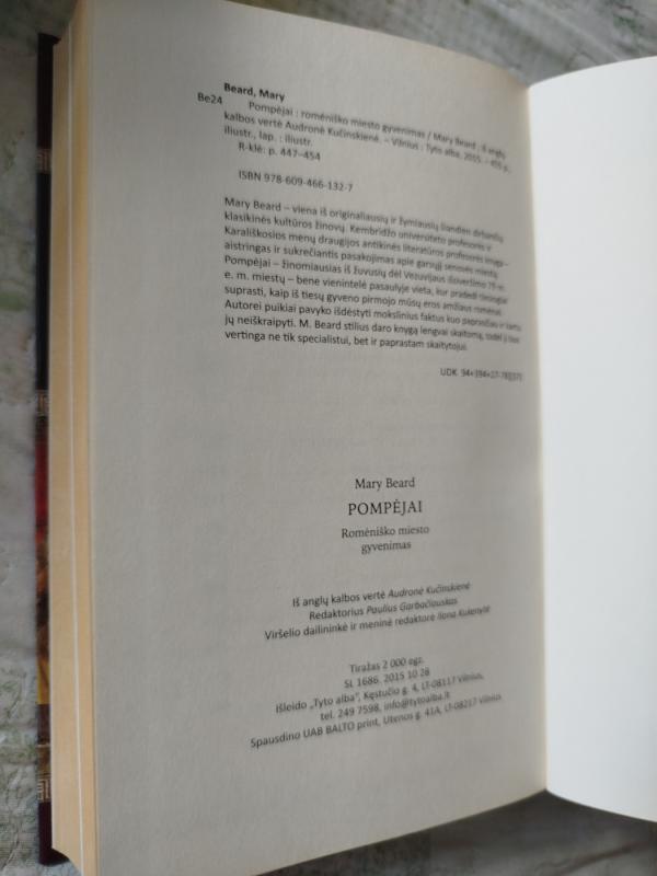 Pompėjai. Romos imperijos miesto gyvenimas - Mary Beard, knyga 5