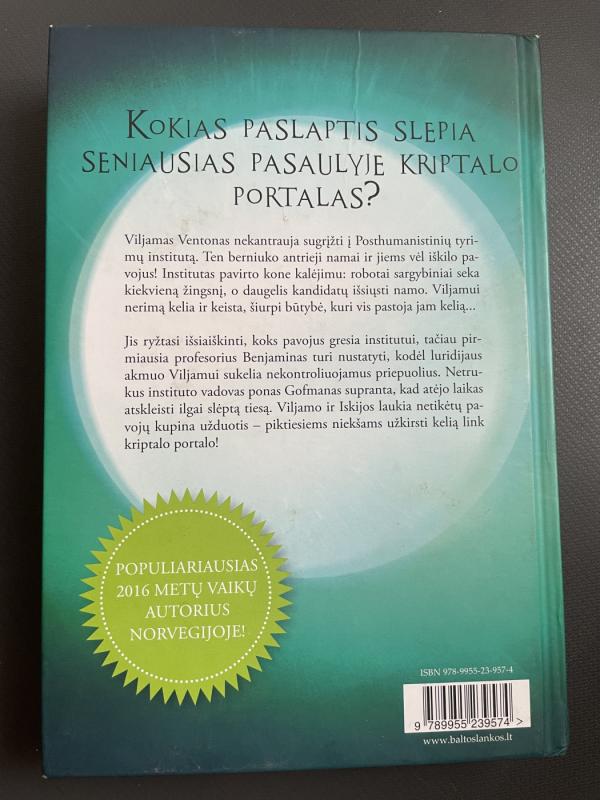 Viljamas Ventonas. Kriptalo portalas. 2 knyga - Bobbie Peers, knyga 3