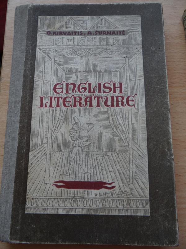 English literature - G. Kirvaitis, A.  Šurnaitė, knyga