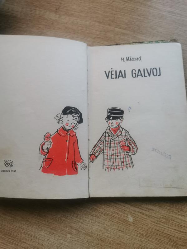 Vėjai galvoj - H. Miand, knyga 3