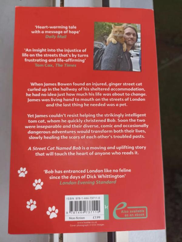 A Street Cat Named Bob - James Bowen, knyga 3