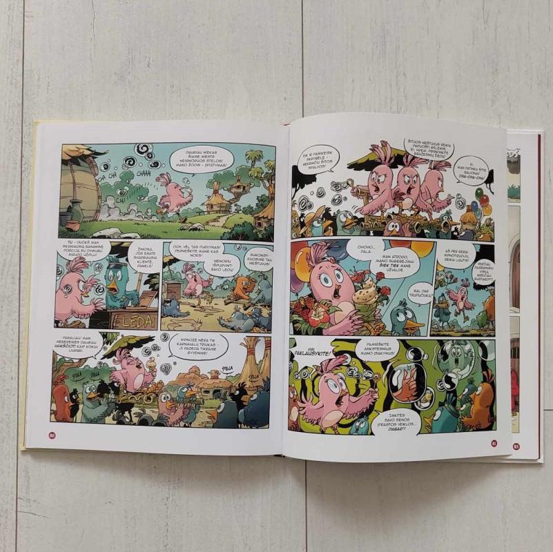 Angry Birds. Komiksai. Vieno lizdo paukščiai - Autorių Kolektyvas, knyga 4