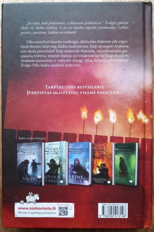 Makindo apgultis - John Flanagan, knyga 3