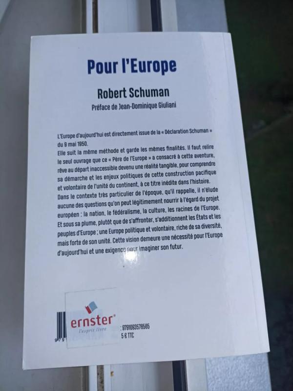 Pour l'europe - Robert Schuman, knyga 3