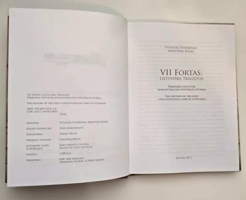VII fortas: lietuviška tragedija - Vytautas Petrikėnas, Martynas  Kosas, knyga 3