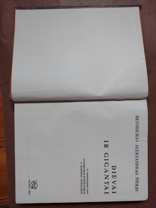 Dievai ir gigantai - Autorių Kolektyvas, knyga 5