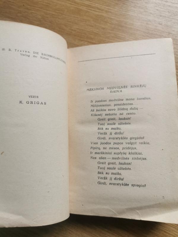 Medvilnės rinkėjai - Brunas Travenas, knyga 5