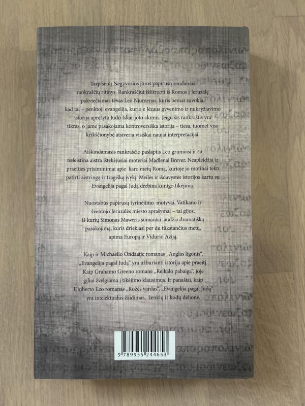 Evangelija pagal Judą - Simon Mawer, knyga 3