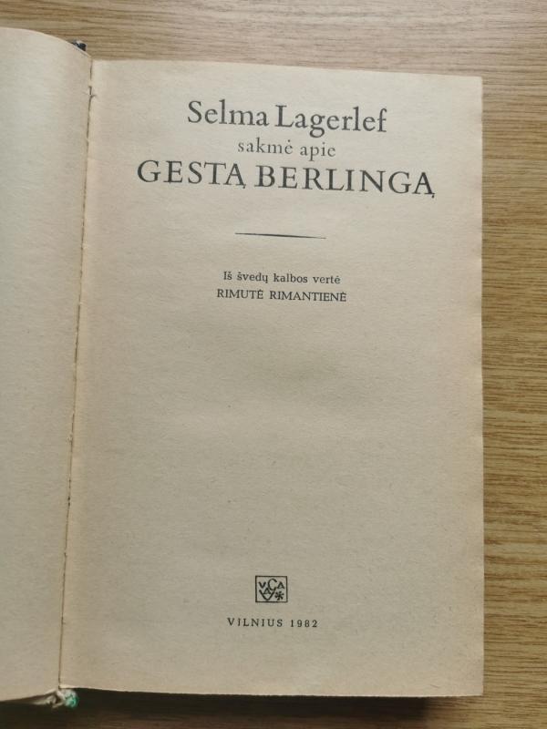 Sakmė apie Gestą Berlingą - Selma Lagerlöf, knyga 3