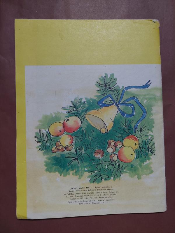 Dievas mane myli - vadovėlis Tikybos, knyga 3