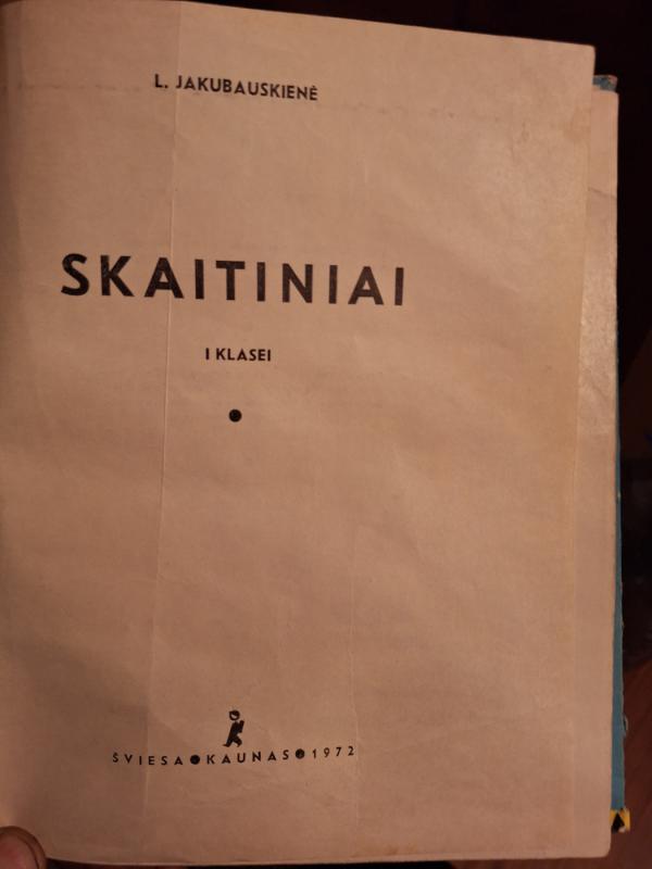 Skaitiniai 1 klasei - L. Jakubauskienė, knyga 3