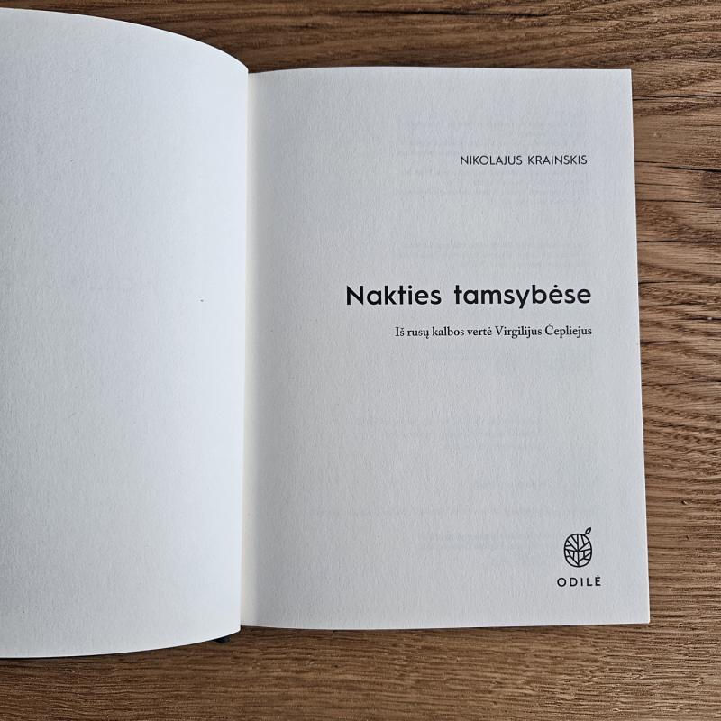 Nakties tamsybėse: neatrasti Vilniaus tekstai - Nikolajus Krainskis, knyga 4