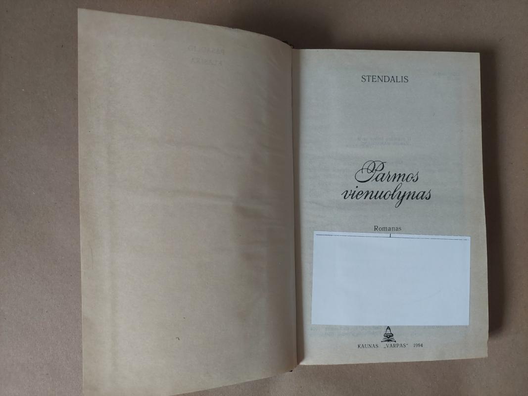 Parmos vienuolynas - Autorių Kolektyvas, knyga 3