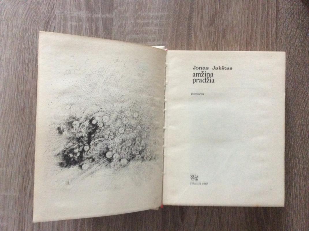 Amžina pradžia - Jonas Jakštas, knyga 3