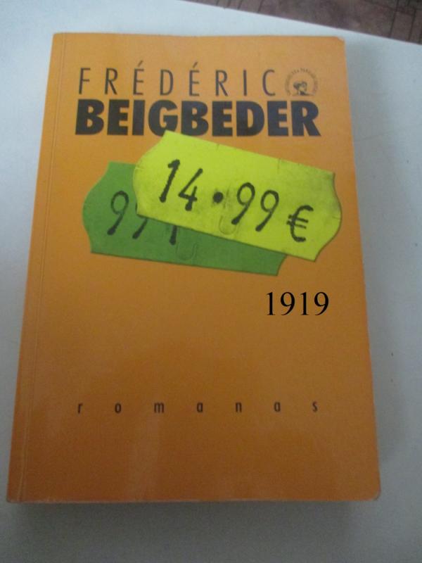 14.99 € - Frederic Beigbeder, knyga 2