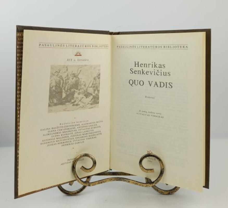 Quo vadis - Henrikas Senkevičius, knyga 3