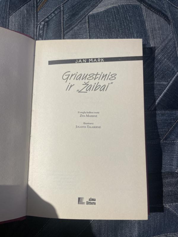 Griaustinis ir "Žaibai" - Jan Mark, knyga 3