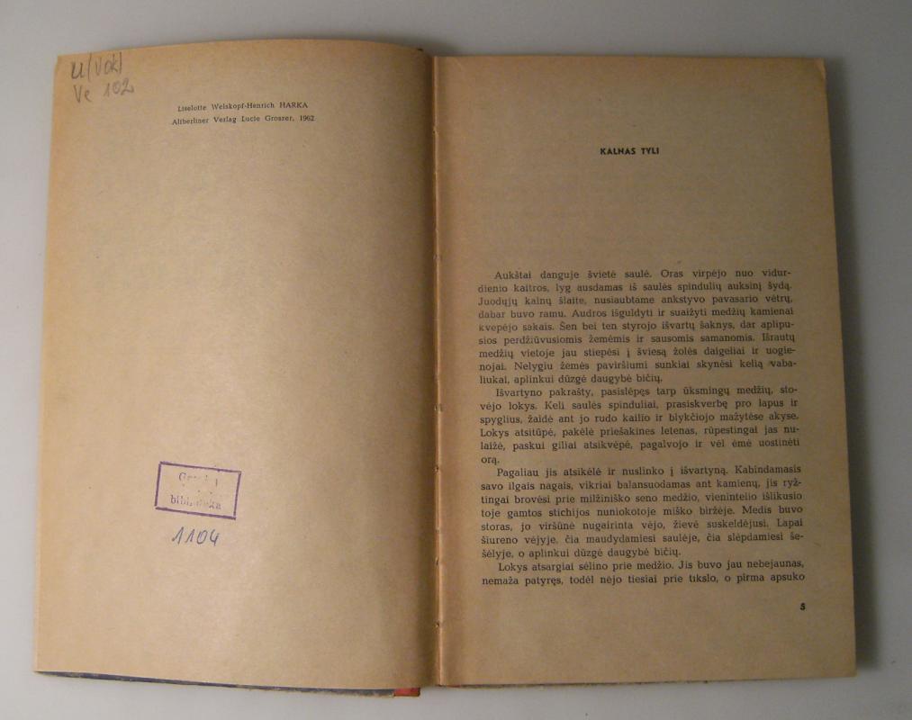 Kelias tremtin - Lizelotė Velskopf-Henrich, knyga 6