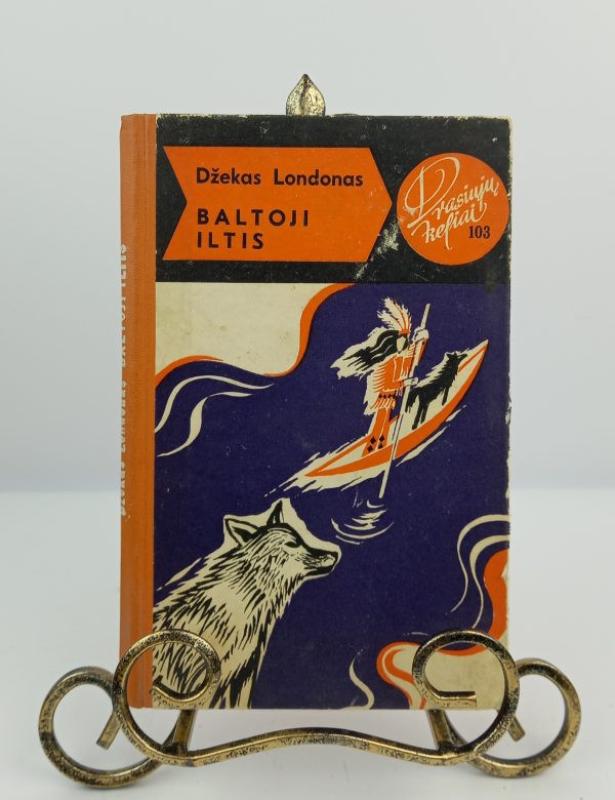 Baltoji iltis - D. Londonas, knyga 2