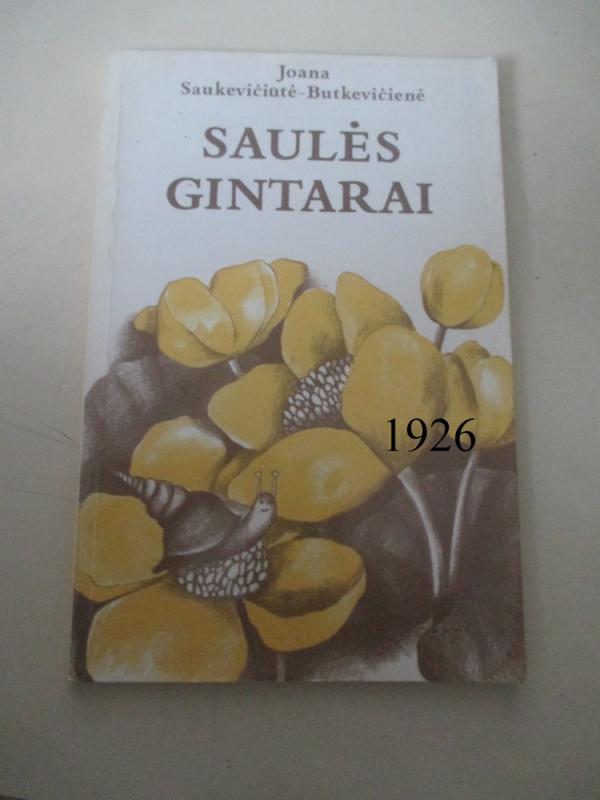 Butkevičienė Saulės gintarai - Joana Butkevičienė, Stasys  Butkevičius, knyga 2