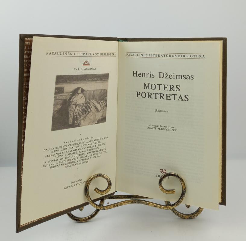 Moters portretas - Henris Džeimsas, knyga 3