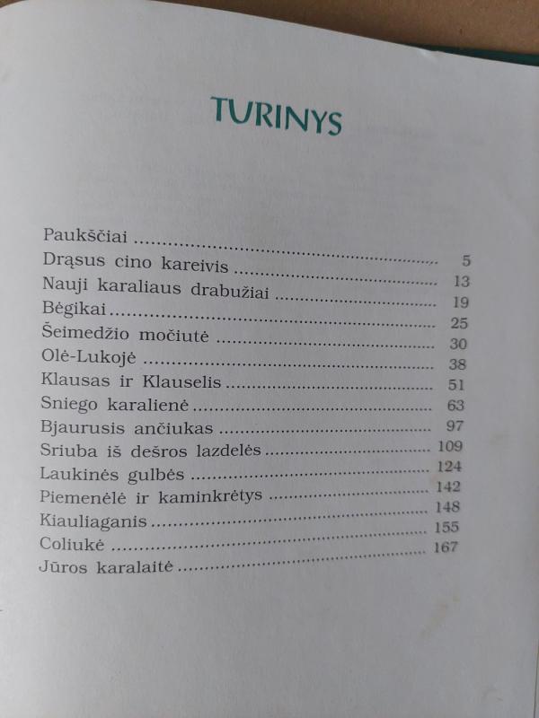 Gražiausios Anderseno pasakos (I dalis) - H. K. Andersenas, knyga 5