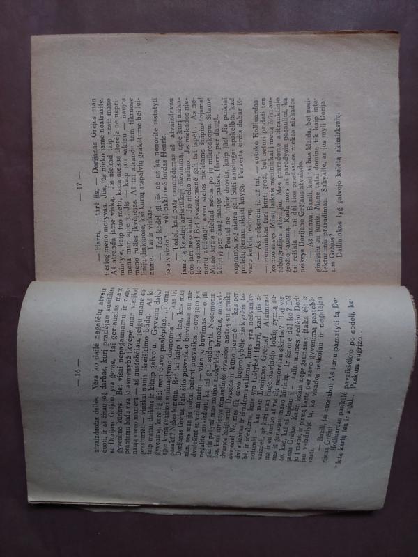 Dorijano Grėjaus atvaizdas - Oscar Wilde, knyga 3