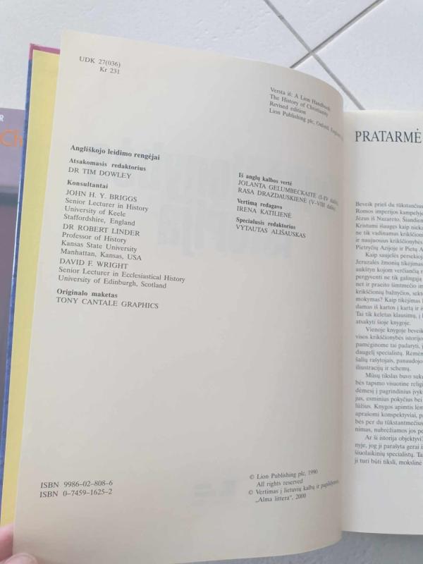 Krikščionybės istorija - Tim Dowley, knyga 4