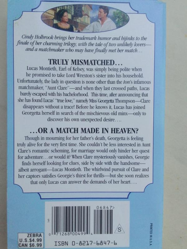 The missing matchmaker - Cindy Holbrook, knyga 3