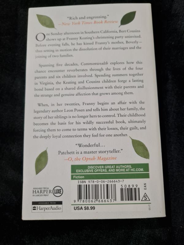 Commonwealth - Ann Patchett, knyga 3