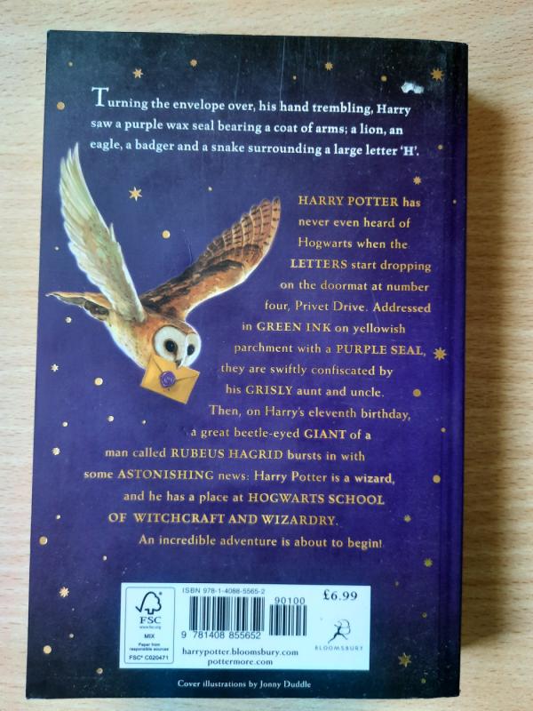 Harry Potter and the Philosopher's Stone (1 knyga) - J. K. Rowling, knyga 3