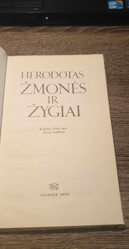 Žmonės ir žygiai - Herodotas, knyga 2