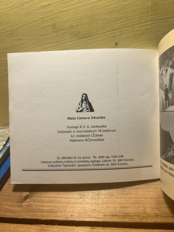 Maža Lietuva Irkutske(lietuvių meno saviveikla Irkutske 1955_1962 m) - Rožė Jankauskienė, knyga 6