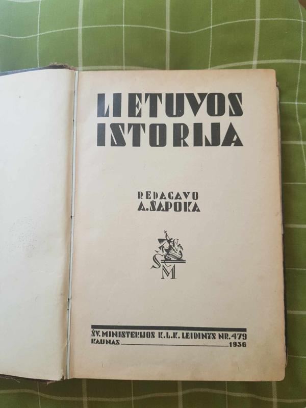 Lietuvos istorija - Adolfas Šapoka, knyga 3