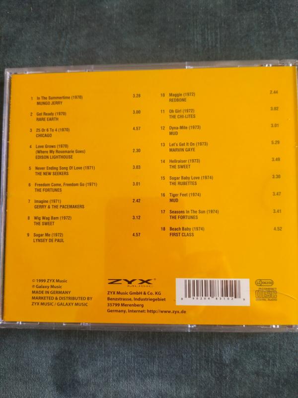 Sugar Baby Love. Hits of the 70's - Įvairūs autoriai, plokštelė 3