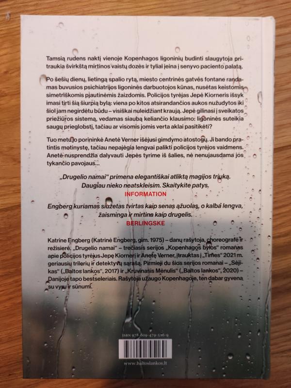 Drugelio namai - Katrine Engberg, knyga 3