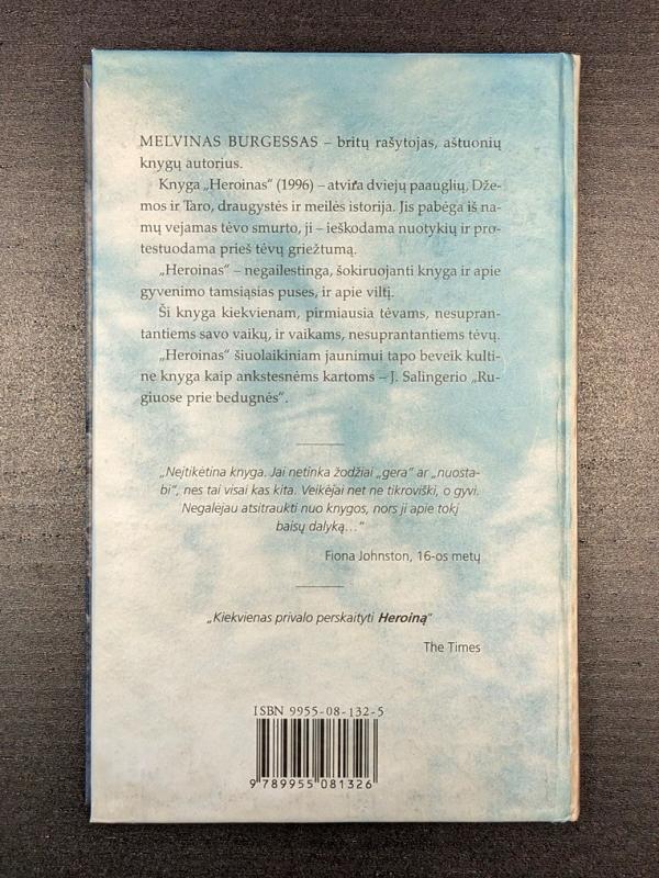 Heroinas - Melvin Burgess, knyga 3