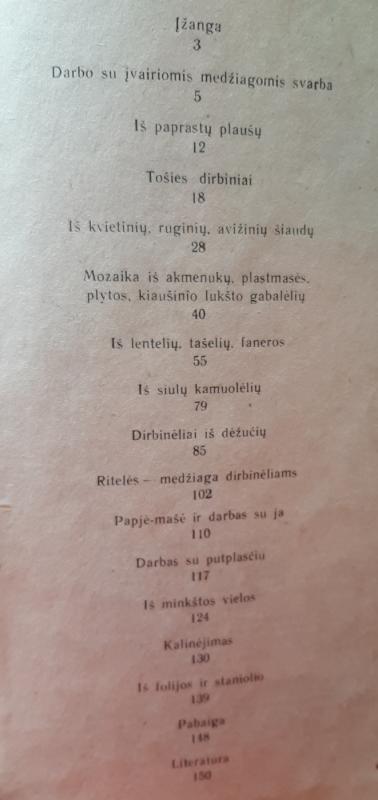 Užklasiniai rankų darbai - Autorių Kolektyvas, knyga 6